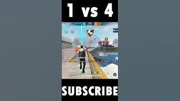 "🔫1vs4 😱 Single AWM King: Hacker Takedown👑🎮" #freefire #viral #shorts #youtubeshorts #short