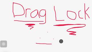Drag Lock accessibility feature on the iPad screenshot 2