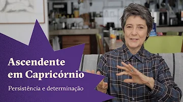 Qual é o ascendente em Capricórnio?