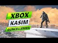 Xbox Kasım Güncellemesi