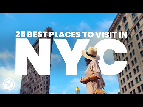 Video: 20 Hoog gewaardeerde toeristische attracties in New York City - De Gids 2018