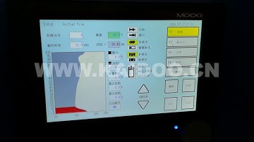 MOOG parison control system /Moog parison controller / Moog 100point/ Moog 200point