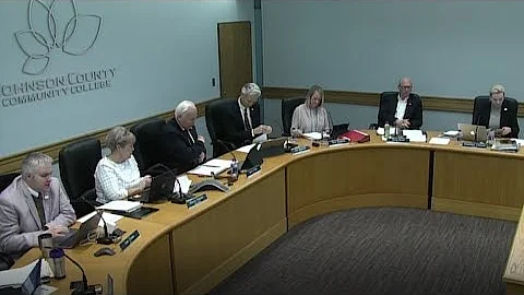 JCCC Board of Trustees Meeting for December 13th, ...