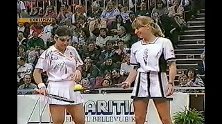 Steffi Graf/Arantxa Sanchez-Vicario vs. Mansour Bahrami/Ilie Nastase Kiel 1993 EXO 🆕 screenshot 1