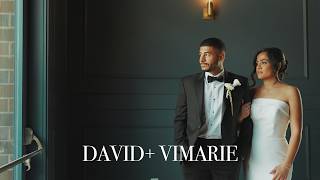 " Every laugh, Every tear, Every Vows Were Beautiful." David + Vimarie I The Crawford I Naperville