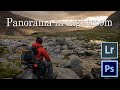 Panorama in Lightroom - Landscape Photography - LLyn Idwal