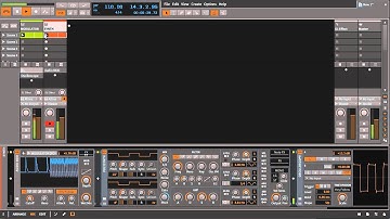 Sub-audio rate modulation in Bitwig Studio