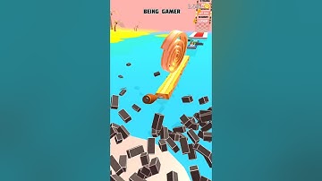 Spiral Roll All Levels Walkthrough Gameplay iOS,Android Relaxing Video Update Level #shorts