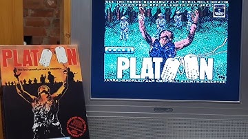 Platoon - Loading tape on Commodore 128