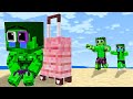 Monster School : Hulk !!! Please Come Back Home - Sad Story - Minecraft Animation