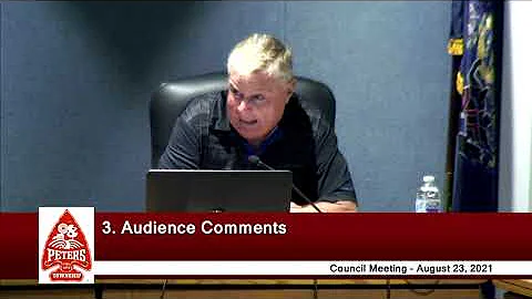 Peters Township Council - Regular Meeting - August 23, 2021