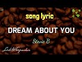 Dream about you - stevie B  ( lirik terjemahan )