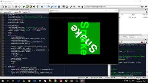 Python Pygame Yılan Oyunu-4