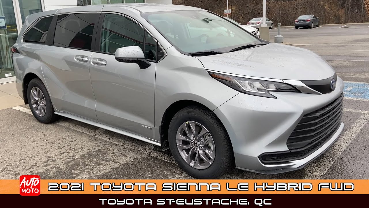 2021 toyota sienna 8 passenger