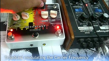 Custom Copilot Fx Broadcast with 4 step sequencer controlling a moog ring modulator