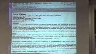 Famous Data Mining Lecture 1 Part 2 Profile