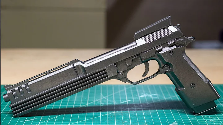 3D Printed ROBOCOPS Auto 9 Replica Prop