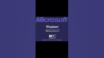 Windows 3.0 graphical environment with MME 1.0 Startup and Shutdown sound #microsoftwindows