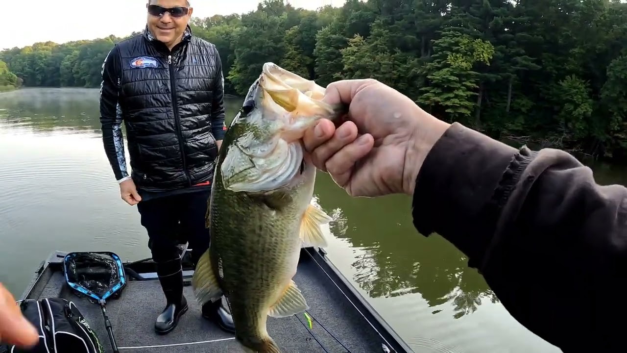 Another BIG bass with my buddy Alfredo! (9/12/24)