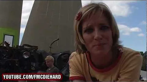 Full Metal Challenge creator and co-presenter Cath...
