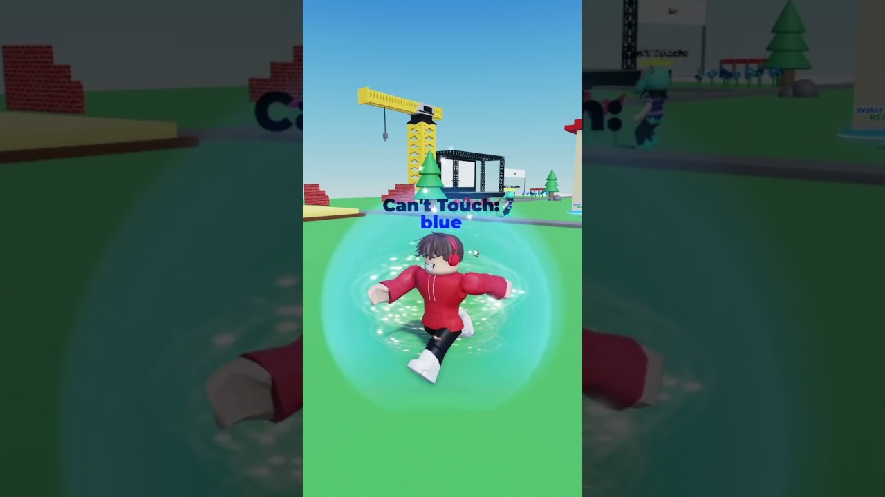 Roblox BUT I Can’t Touch BLUE!