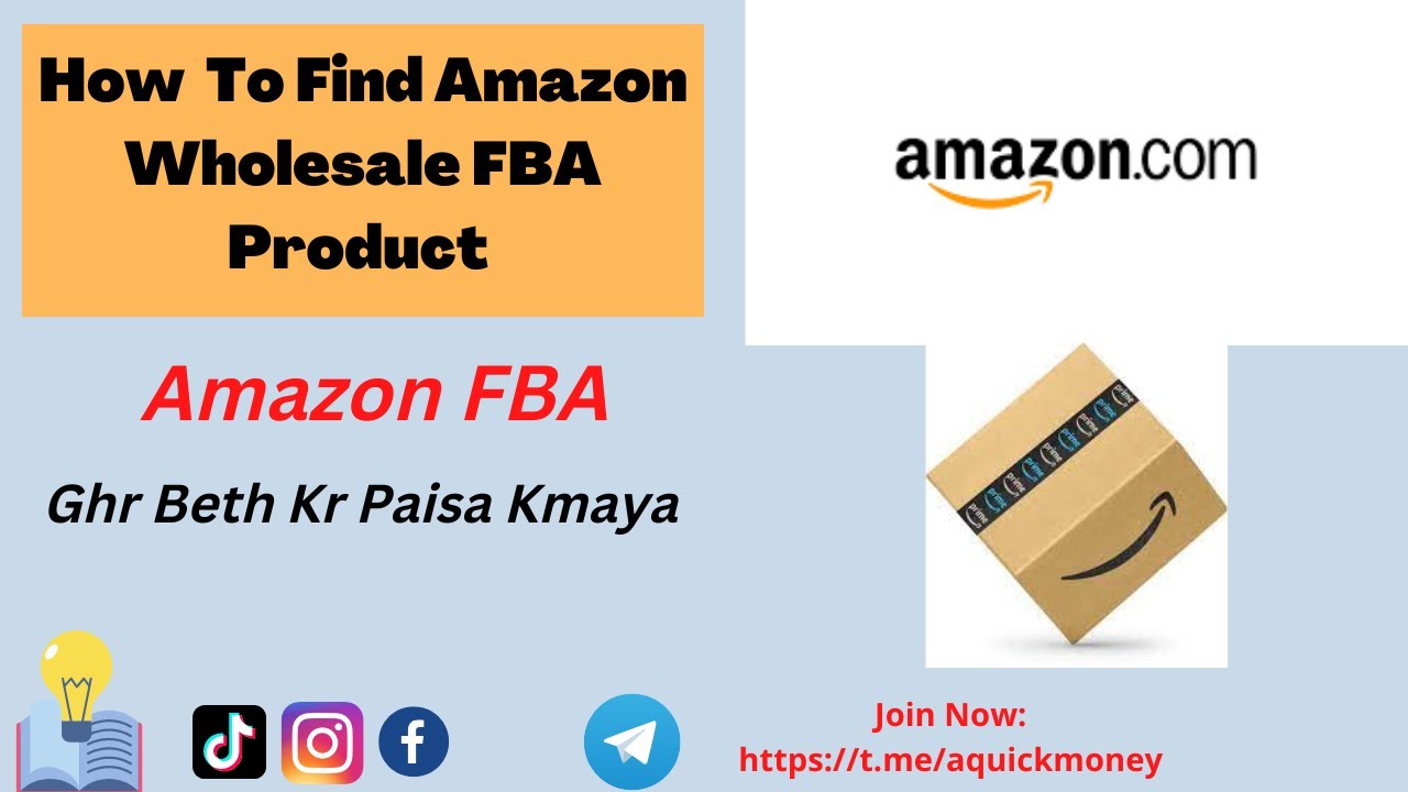 How to Find Amazon Brand Wholesale FBA Product | Amazon FBA in Hindi ...