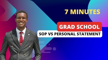 How to Write a Strong SOP & Personal Statement for Grad School Applications | Step-by-Step Guide