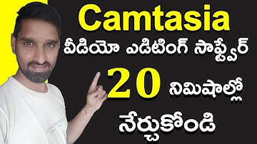 Best Video Editing Software | Camtasia Video Editor | Edit Video | Learn Video Editing For Beginners