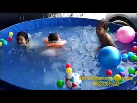 Culoboyo | Baby Shark Dance Parody Kolam Renang Portable #babysharkchallenge