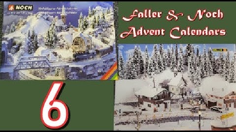 Faller and Noch Advent Calendar Figure Reveal Day 6  #faller  #noch #advent  #modeltrains  #märklin