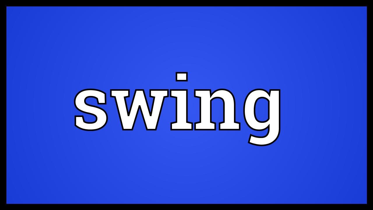 What is the meaning of swinger