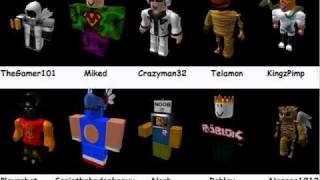 Roblox Top Ten Awesome And Famous Cool People Youtube - top 10 famous roblox characters