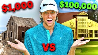 $1,000 vs $100,000 Golf Membership!