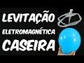 EXPERIÊNCIA: LEVITAÇÃO ELETROMAGNÉTICA CASEIRA