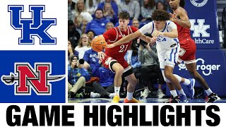 #9 Kentucky vs Nicholls Highlights | Men's Basketball | College Basketball 2025