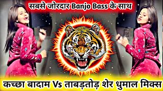Badam Vs Tiger Dance Benjo Mix || New Tabadtod  Tiger Dhumaal  Banjo Pad Mix