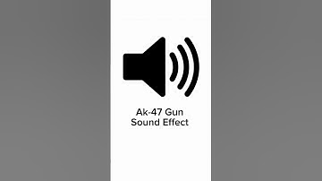 Thumbnail of Ak-47 / AKM Sound Effect #gunsound #real #ytshorts #viral