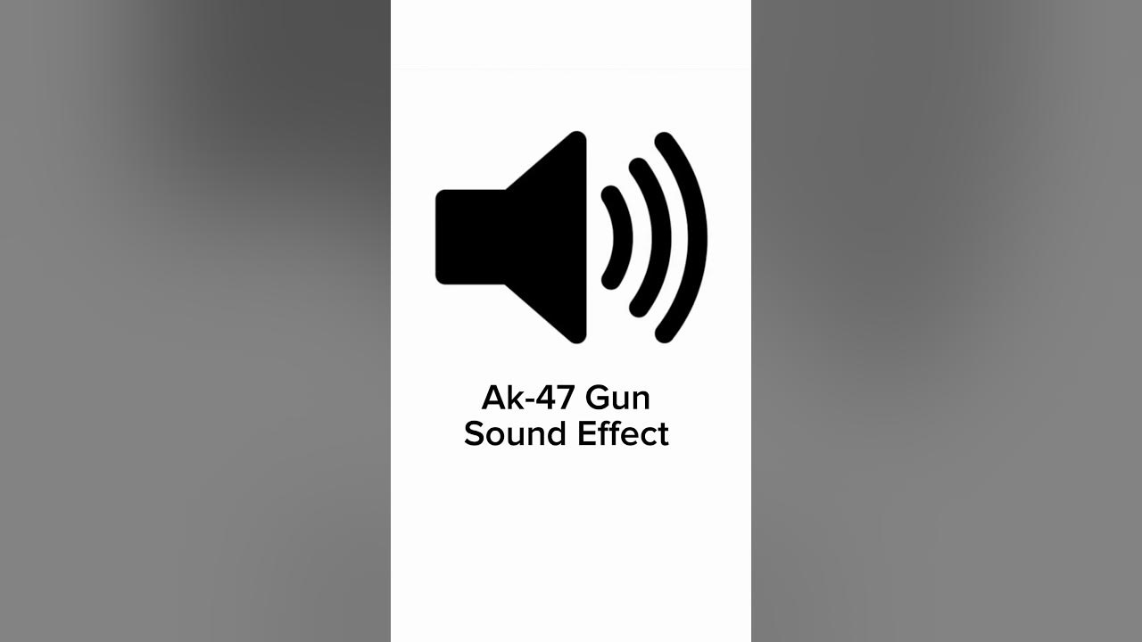 Ak-47 / AKM Sound Effect #gunsound #real #ytshorts #viral Ak-47 / AKM Sound Effect #gunsound #real #ytshorts #viral