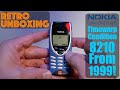 Unboxing a classic nokia 8210 from 1999 still sexy in 2022