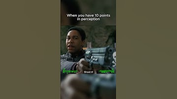 When you have 10 points in perception #fallout #memes #shorts #falloutmemes