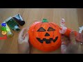 Kreativ mit Lena 🎃 Maske von Kürbis basteln 🎃 How to make pumpkin mask 🎃 как сделать маску тыквы