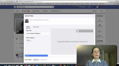 How To UpLoad A YouTube Video To Your Facebook Fan Page