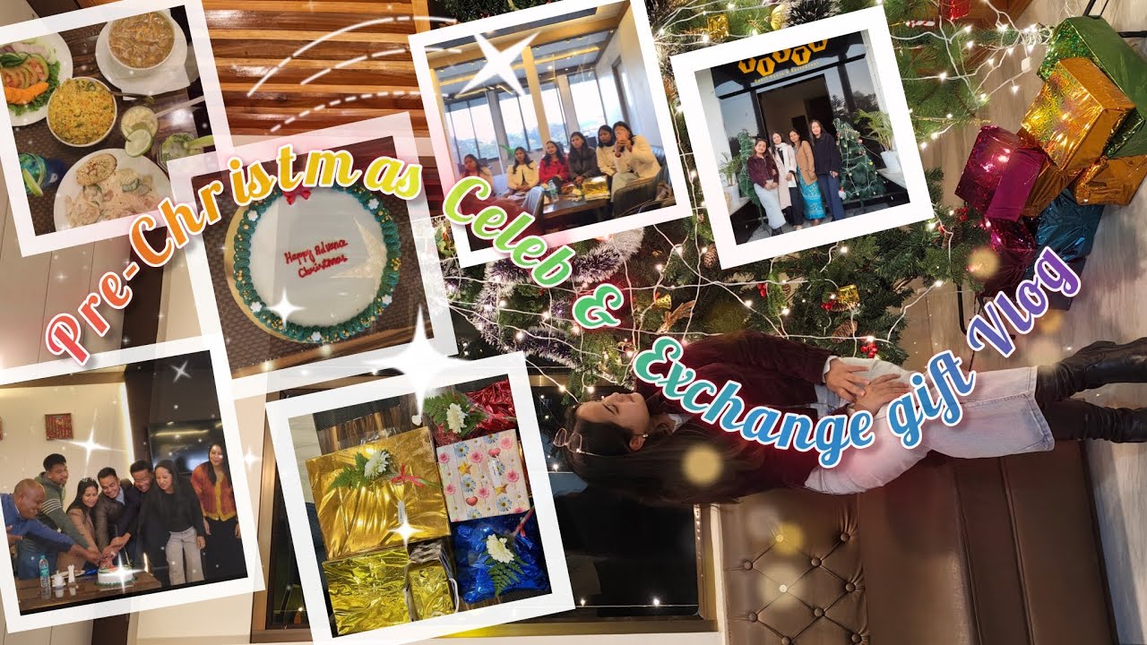 Pre-Christmas Celeb || Exchange gift with the Office Fam🎄🎁        #ninivlogs 
