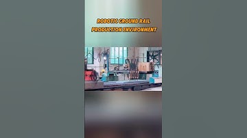 Exploring the Production Environment of Robot Tracks#track #robottrack #rail #railsystems #robotics