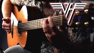 Van Halen - Jump - Synth Part on Acoustic Guitar