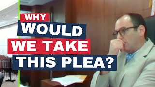 Judge Fleischer REFUSES TO ACCEPT PLEA DEAL Given Defendant's Prior Criminal History