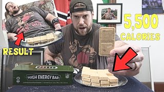 What Happens When A Human Eats 2 Days Worth of Food (5,500 Calories) in 20 min Or Less? | L.A. BEAST