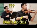 How NOT to be a Concertmaster