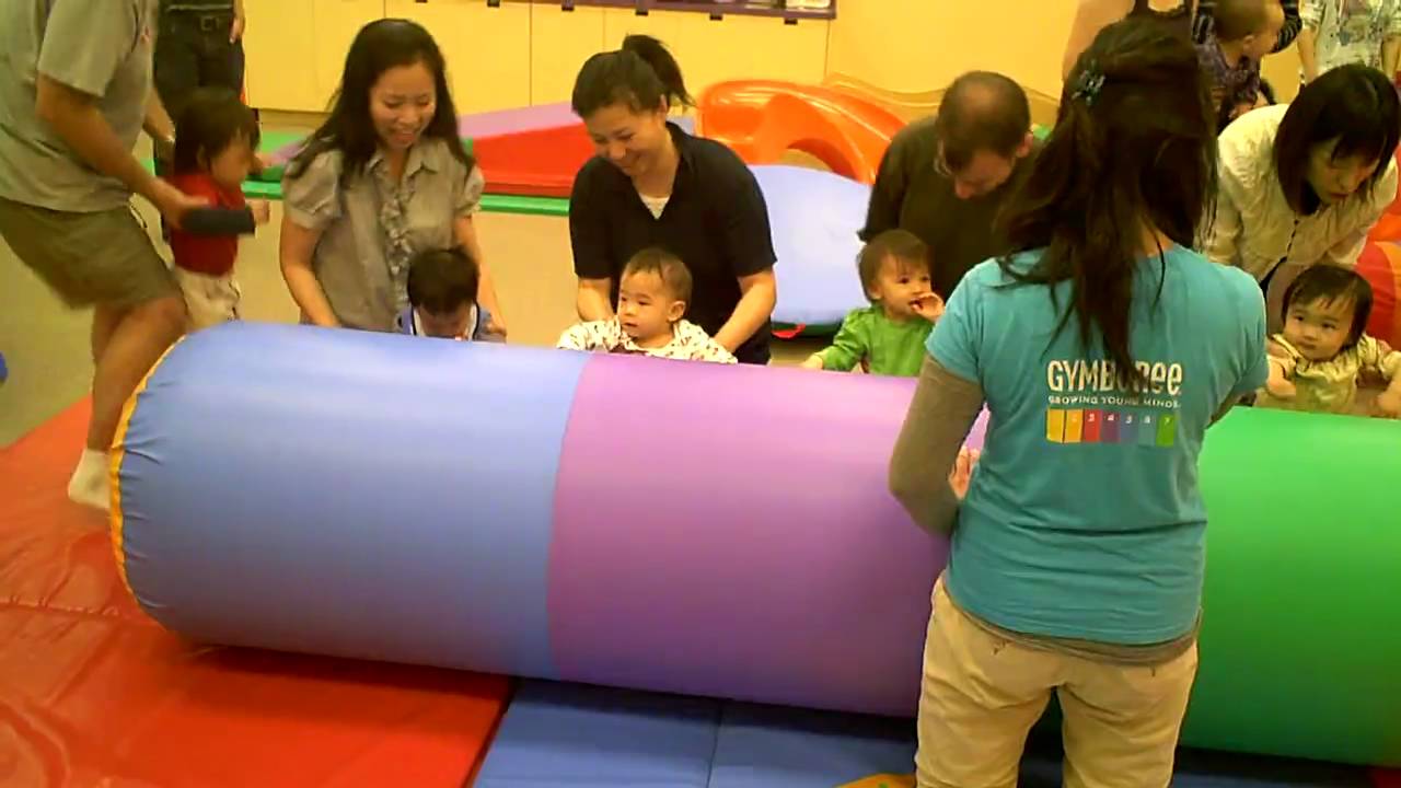 Ian's 1st Gymboree class push.AVI YouTube