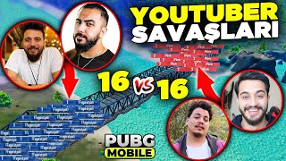 16Vs16 Youtuber Köprü Savaşi ? Bariş G Bariş Bra Vural Üzül ? - Pubg Mobile Ordu Savaşlari